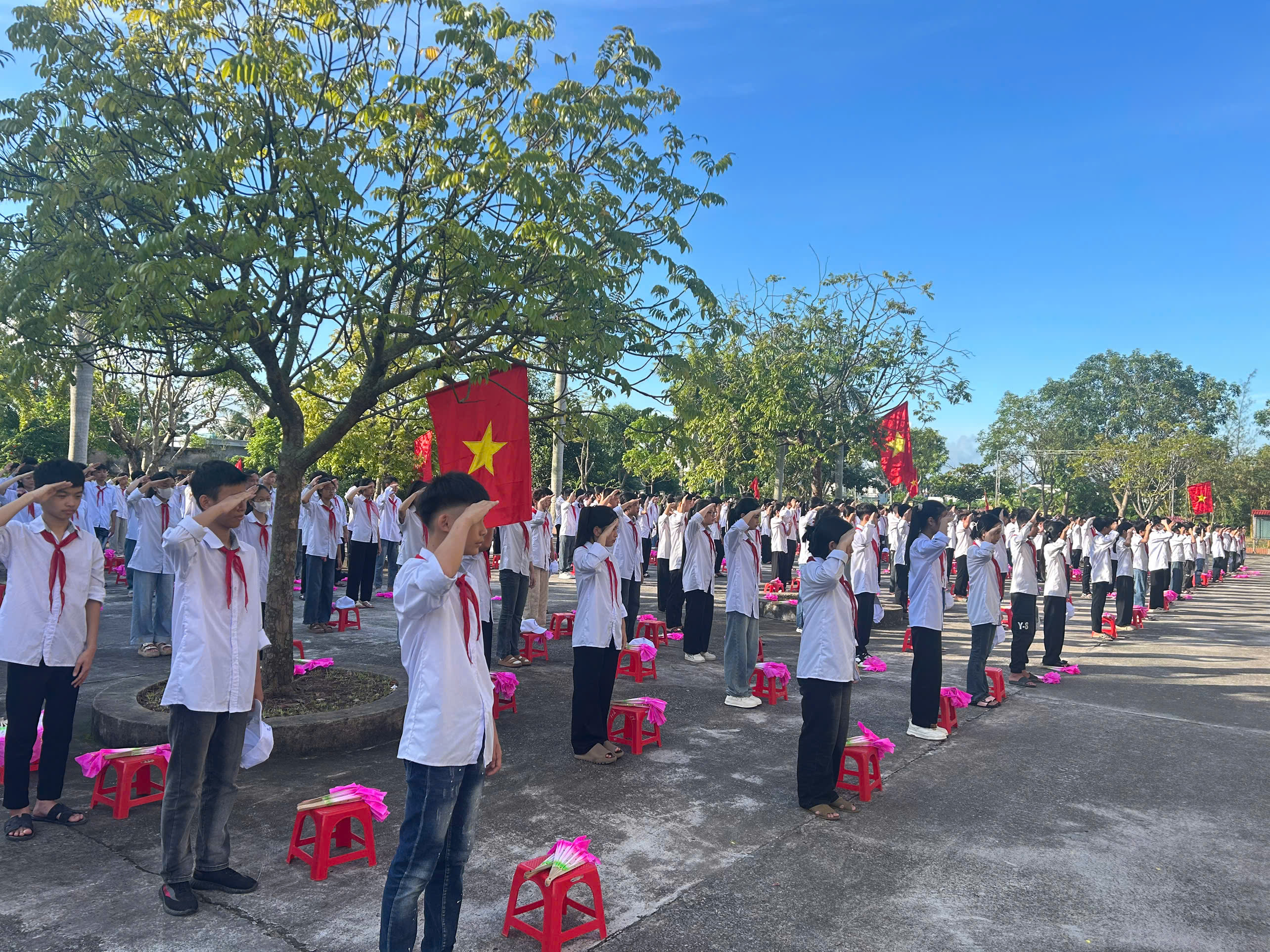 Các Trường học trên địa bàn xã Tây Tiền Hải long trọng tổ chức Lễ khai giảng năm học mới 2025-2026.