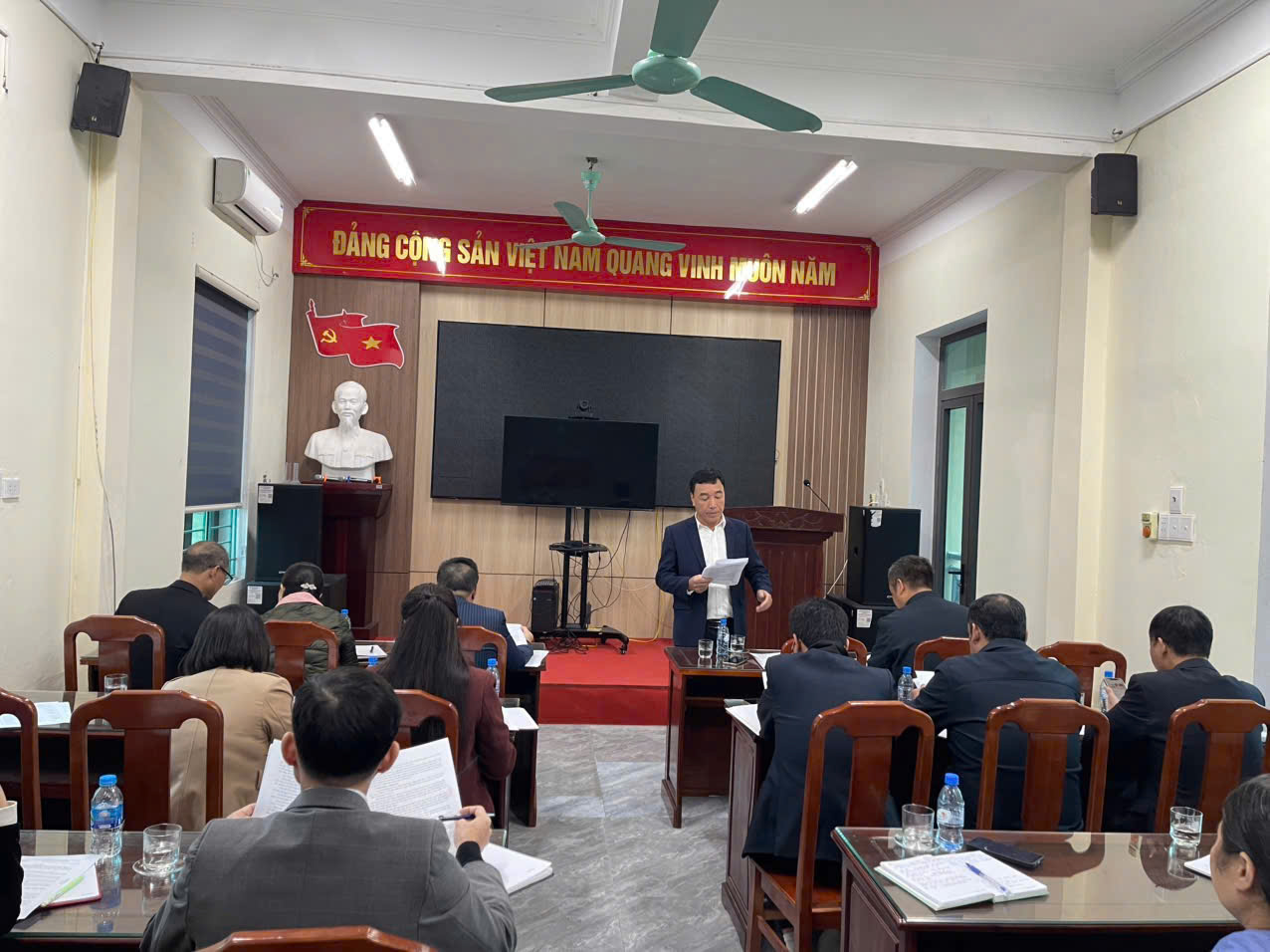 Ban Văn hoá xã hội HĐND xã Tây Tiền Hải tổ chức Giám sát chuyên đề về việc thực hiện Nghị định 176/2025/NĐ-CP về trợ cấp hưu trí xã hội  trên địa bàn xã Tây Tiền Hải