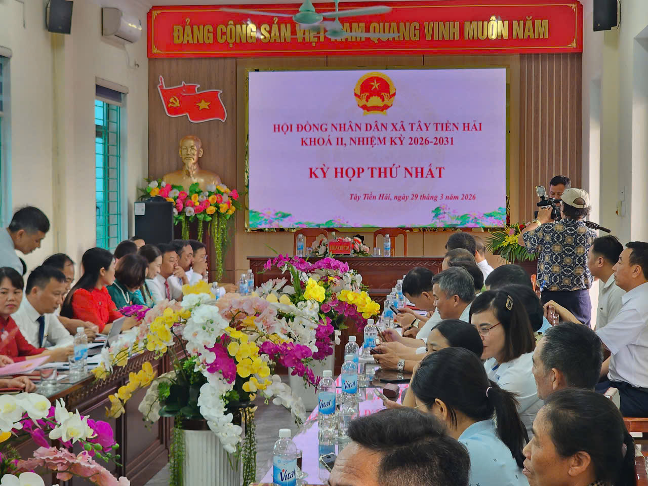 HỘI ĐỒNG NHÂN DÂN XÃ TÂY TIỀN HẢI TỔ CHỨC KỲ HỌP THỨ NHẤT HĐND XÃ KHÓA II, NHIỆM KỲ 2026-2031