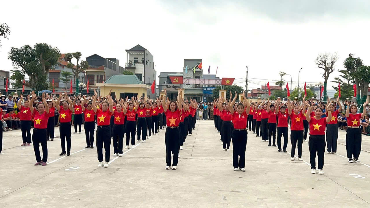 Xã Tây Tiền Hải tổ chức thành công Đại hội Thể dục Thể thao lần thứ I năm 2026