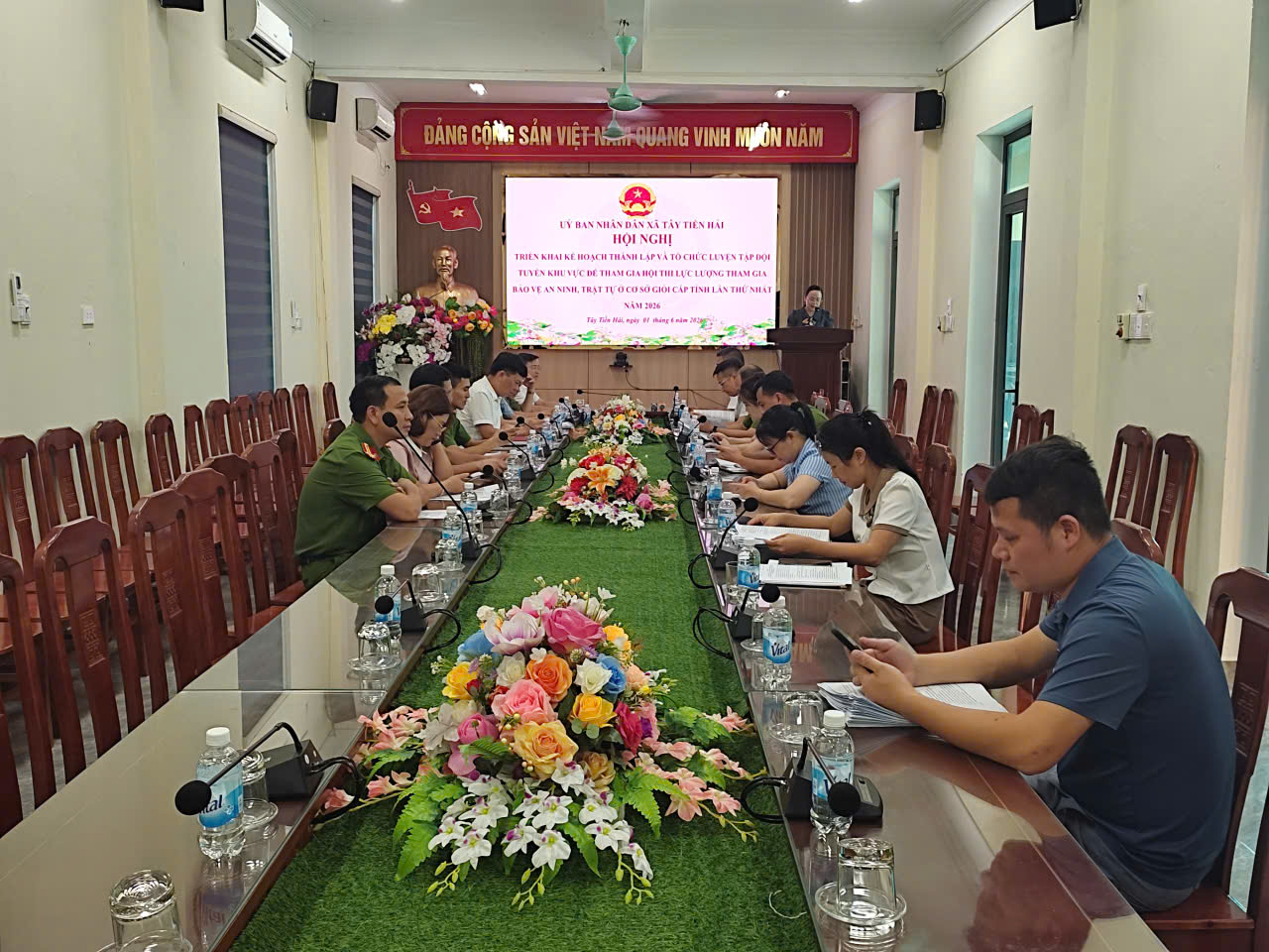 Cụm 8 xã khu vực Tiền Hải triển khai thành lập đội tuyển khu vực tham gia Hội thi lực lượng tham gia bảo vệ an ninh, trật tự ở cơ sở giỏi cấp tỉnh năm 2026