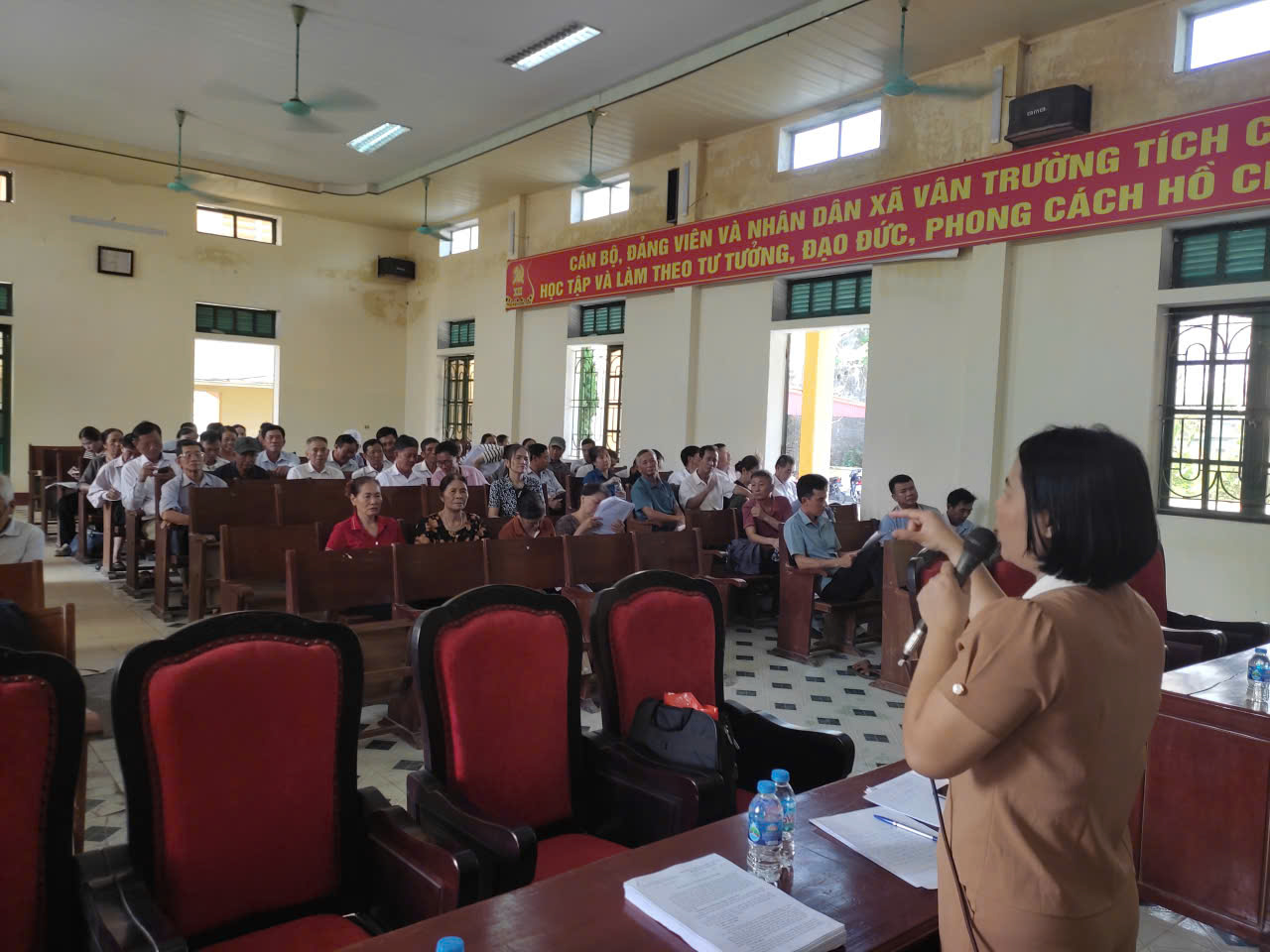 Tây Tiền Hải tổ chức tập huấn kỹ thuật canh tác cây trồng, thích ứng với biến đổi khí hậu