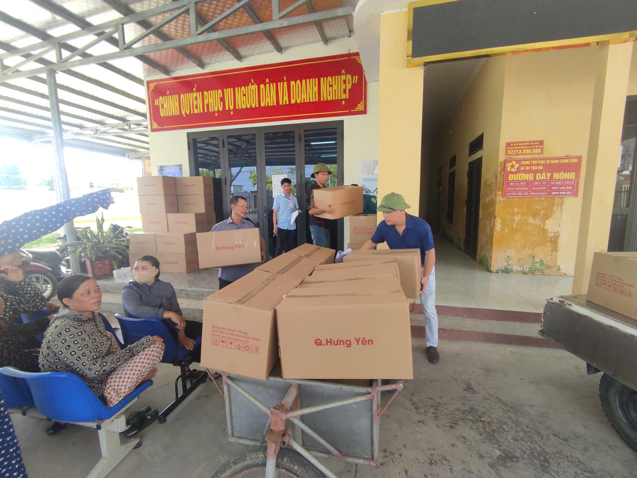 Tây Tiền Hải hoàn tất công tác cấp phát quà tri ân người có công dịp 27/7