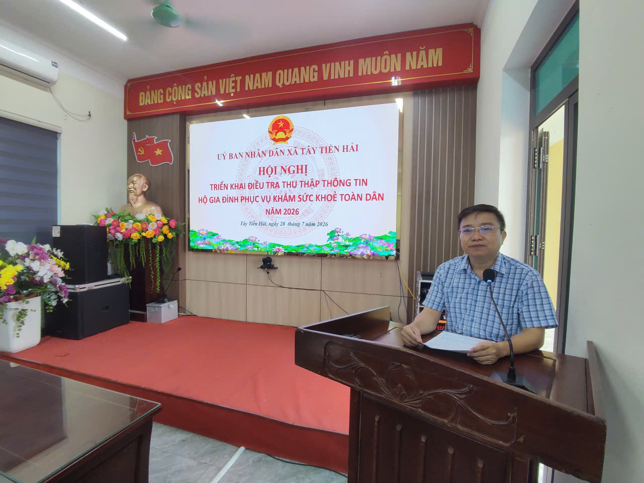 Tây Tiền Hải triển khai kế hoạch khám sức khỏe định kỳ toàn dân giai đoạn 2026 – 2030
