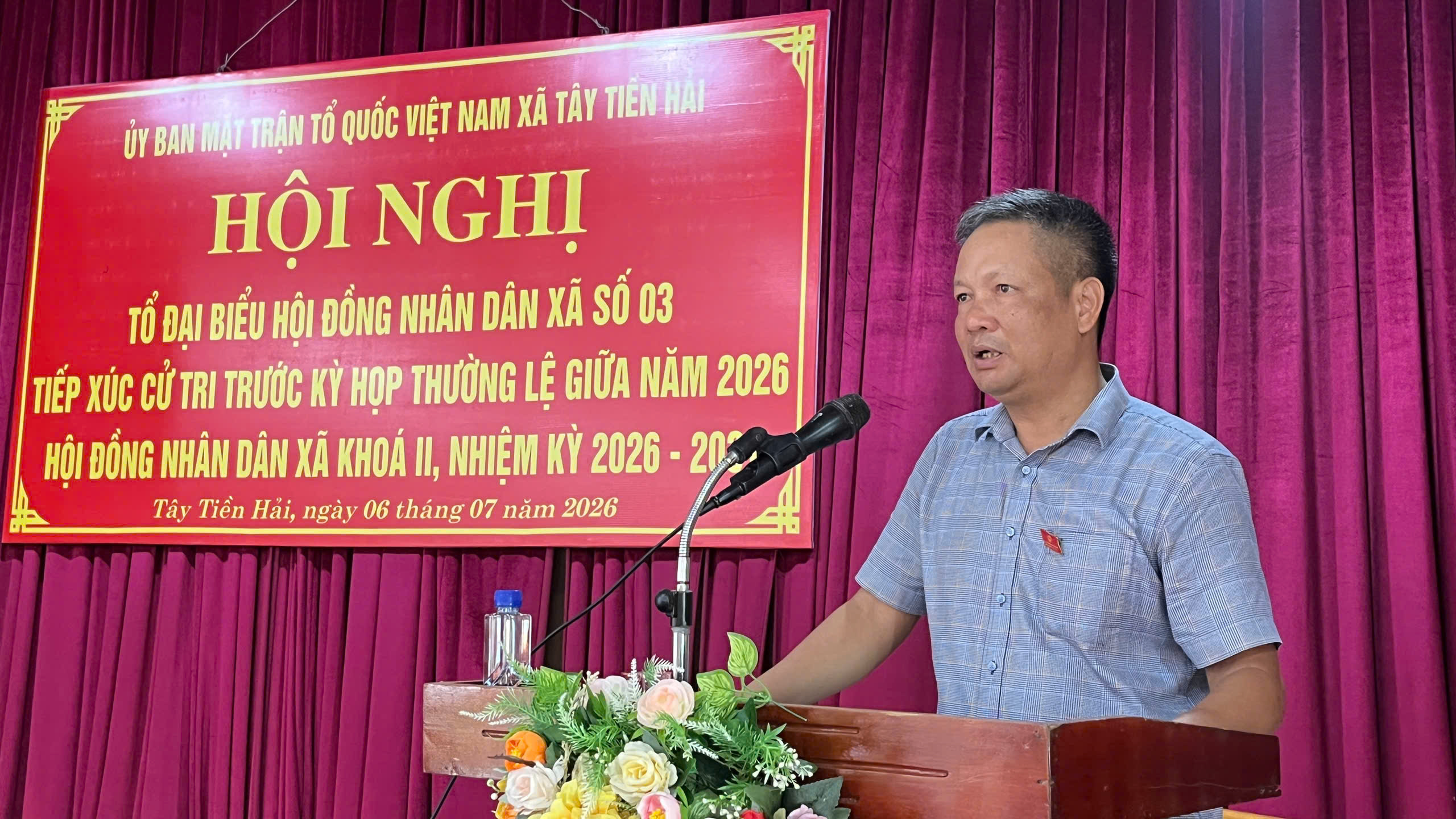 Tiếp xúc cử tri trước Kỳ họp thứ Hai HĐND xã khóa II:  Lắng nghe, giải đáp nhiều kiến nghị thiết thực của Nhân dân