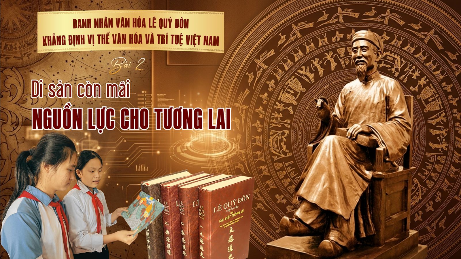 Tây Tiền Hải đẩy mạnh tuyên truyền kỷ niệm 300 năm Ngày sinh Danh nhân văn hóa Lê Quý Đôn