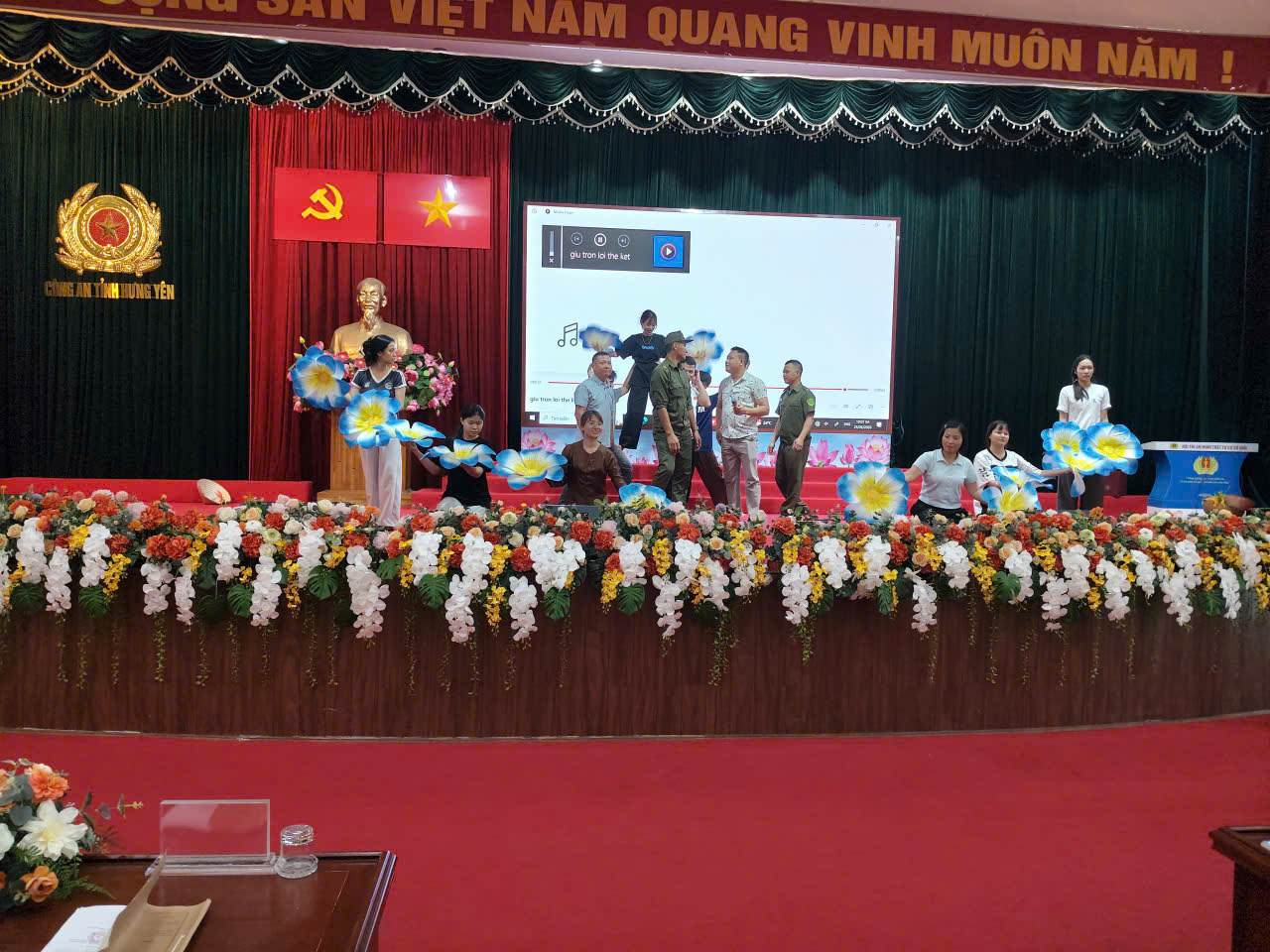 Cụm số 14 khu vực Tiền Hải tham gia sơ khảo Hội thi lực lượng tham gia bảo vệ an ninh, trật tự ở cơ sở giỏi cấp tỉnh năm 2026