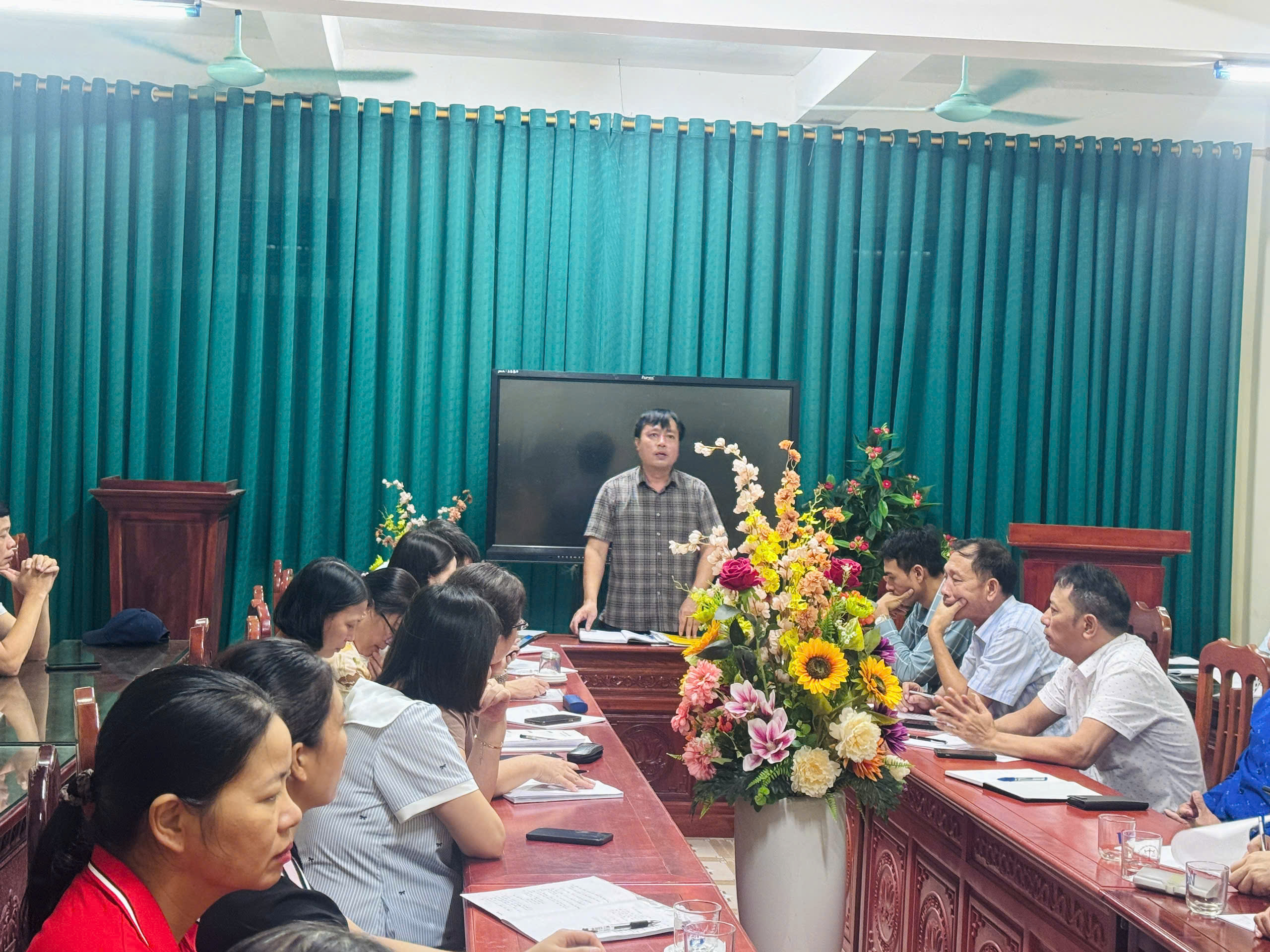 Trường THCS Tây Tiền Hải sẵn sàng cho năm học mới