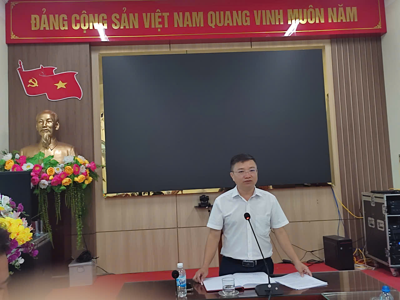 Tây Tiền Hải triển khai Ngày hội toàn dân bảo vệ an ninh Tổ quốc năm 2026 và kế hoạch lắp đặt thiết bị truyền tin báo cháy