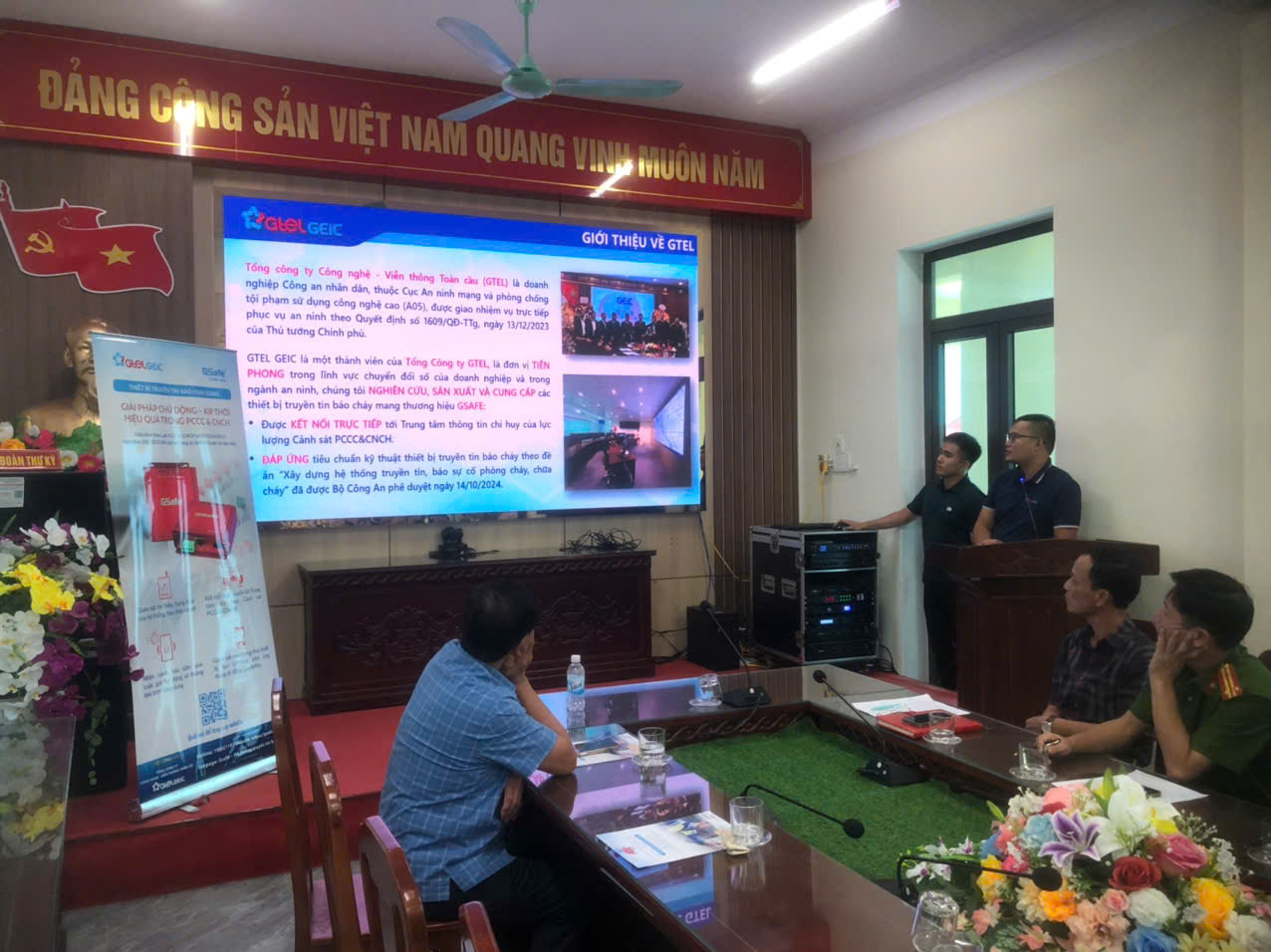 Tây Tiền Hải triển khai lắp đặt thiết bị truyền tin báo cháy, ứng dụng “Báo cháy 114”