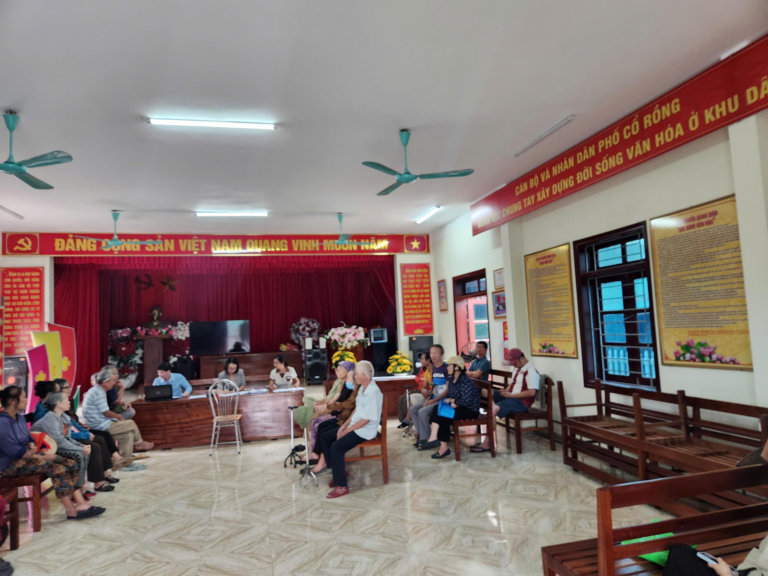 Tây Tiền Hải rà soát, xác định lại mức độ khuyết tật đối với người đang hưởng trợ cấp xã hội